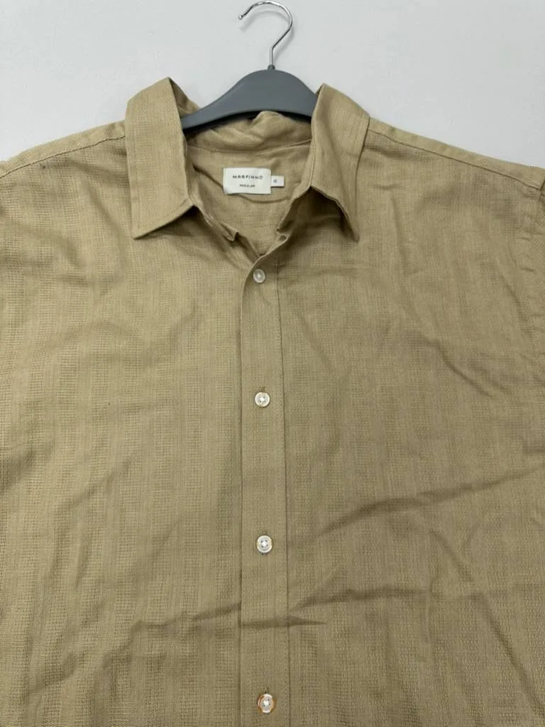 Men’s Regular Fit Textured Short Sleeve Shirt thumbnail 4