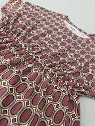 Sfera Basic Ladies Printed Elastic Waist Tunic Top thumbnail 3