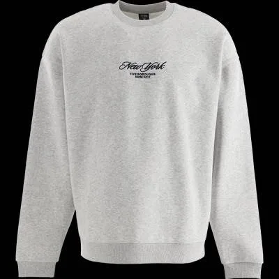 Men's FSBN Relaxed Fit Embroidered Crew Neck Sweatshirt thumbnail 4