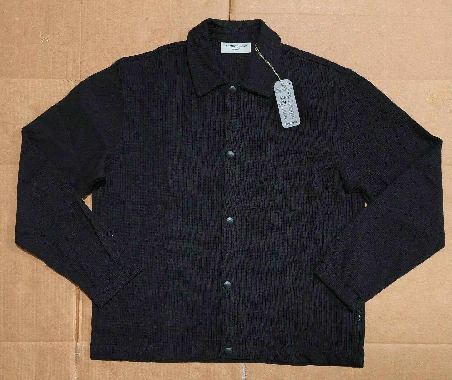 Men's Relaxed Structured Overshirt  Or Shaket thumbnail 6