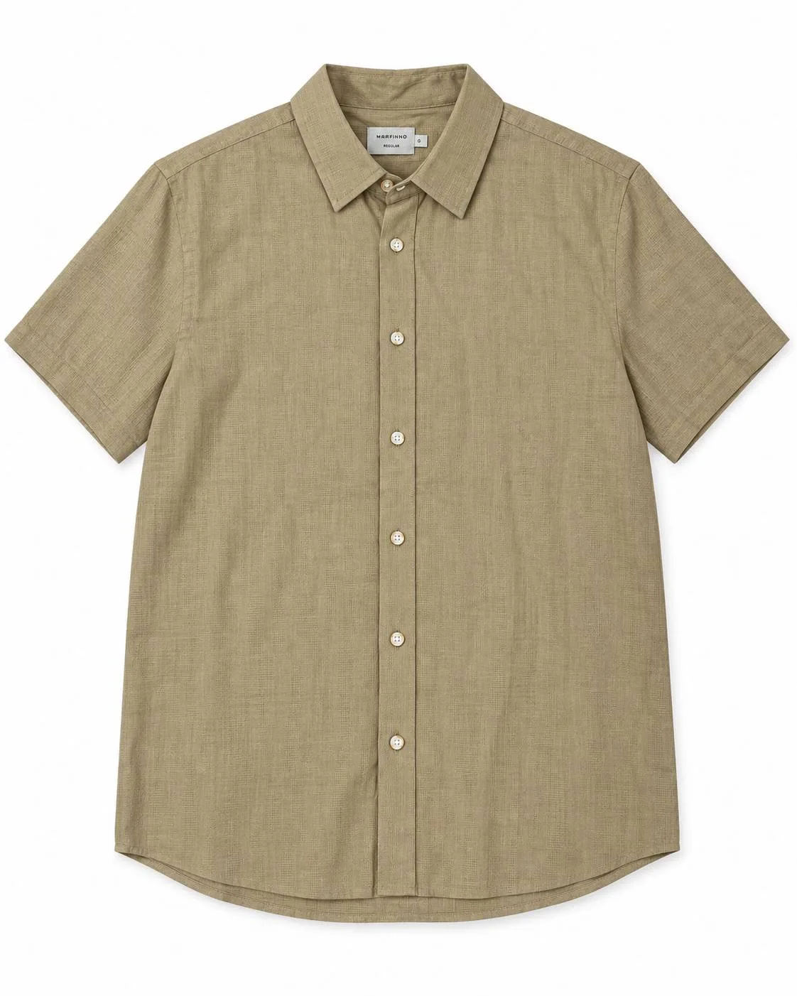 Men’s Regular Fit Textured Short Sleeve Shirt thumbnail 2
