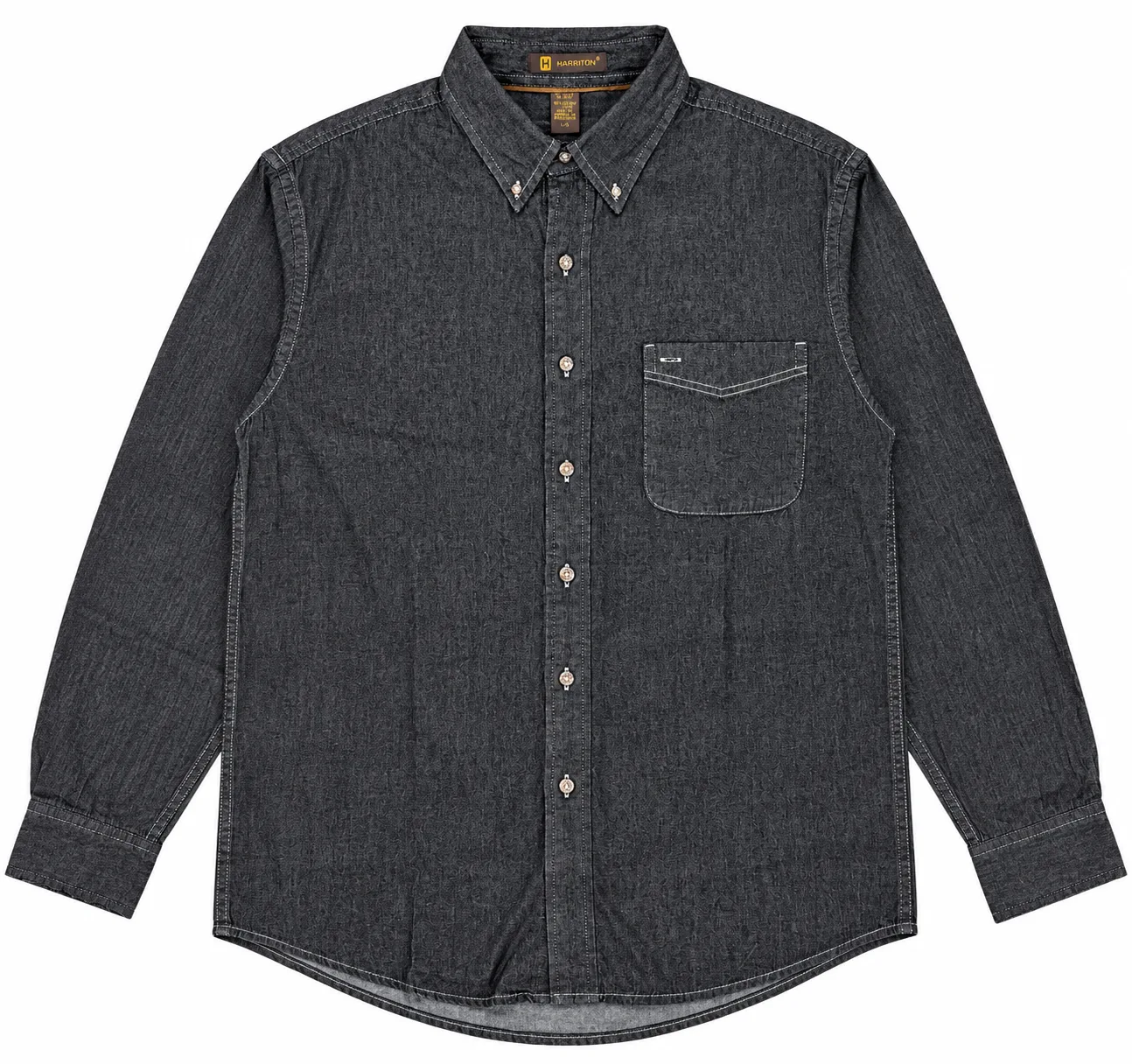 MEN’S BRANDED DENIM SHIRTS |. Walmart thumbnail 6