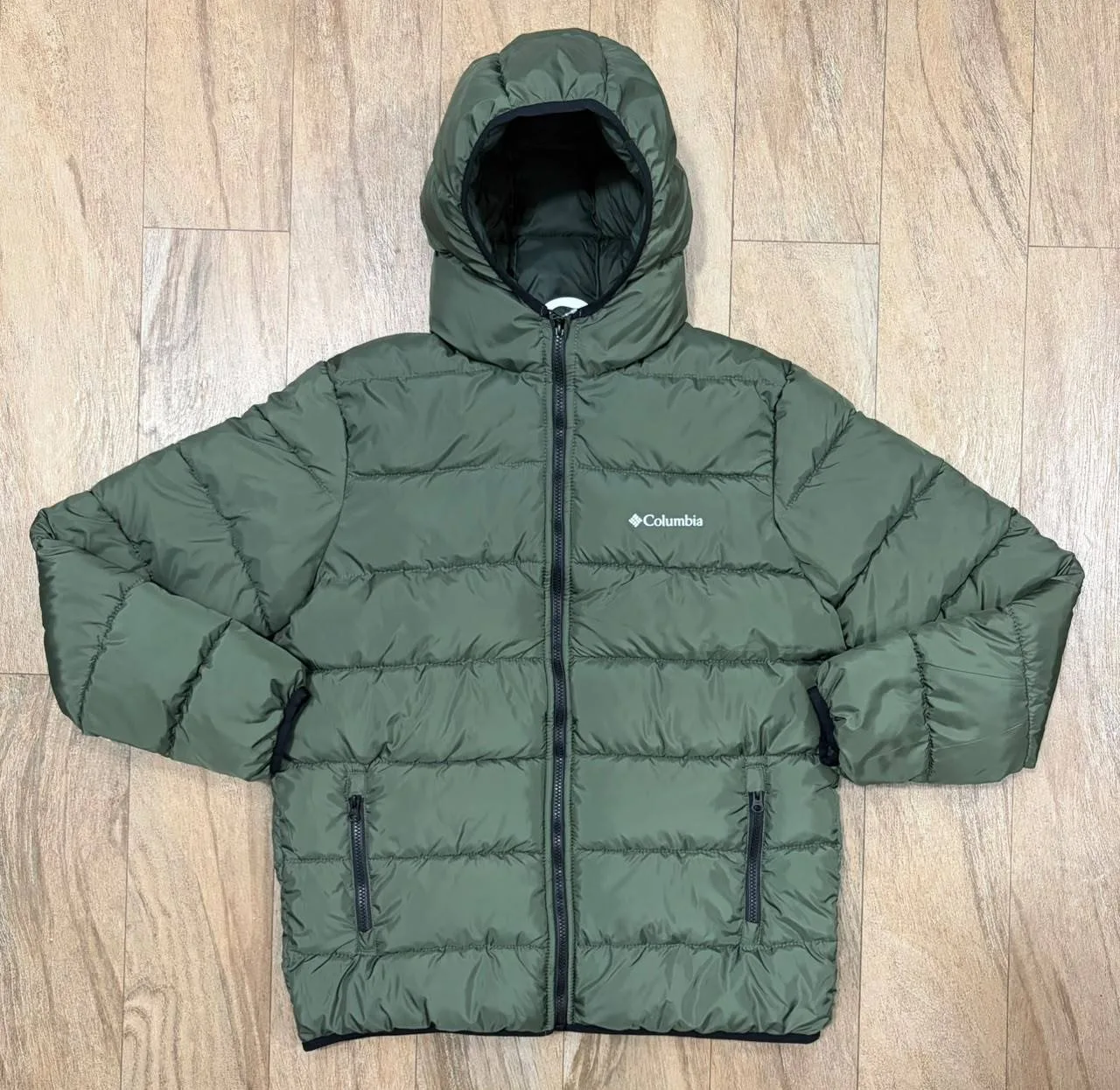 Men's Solid Puffer Jacket thumbnail 7