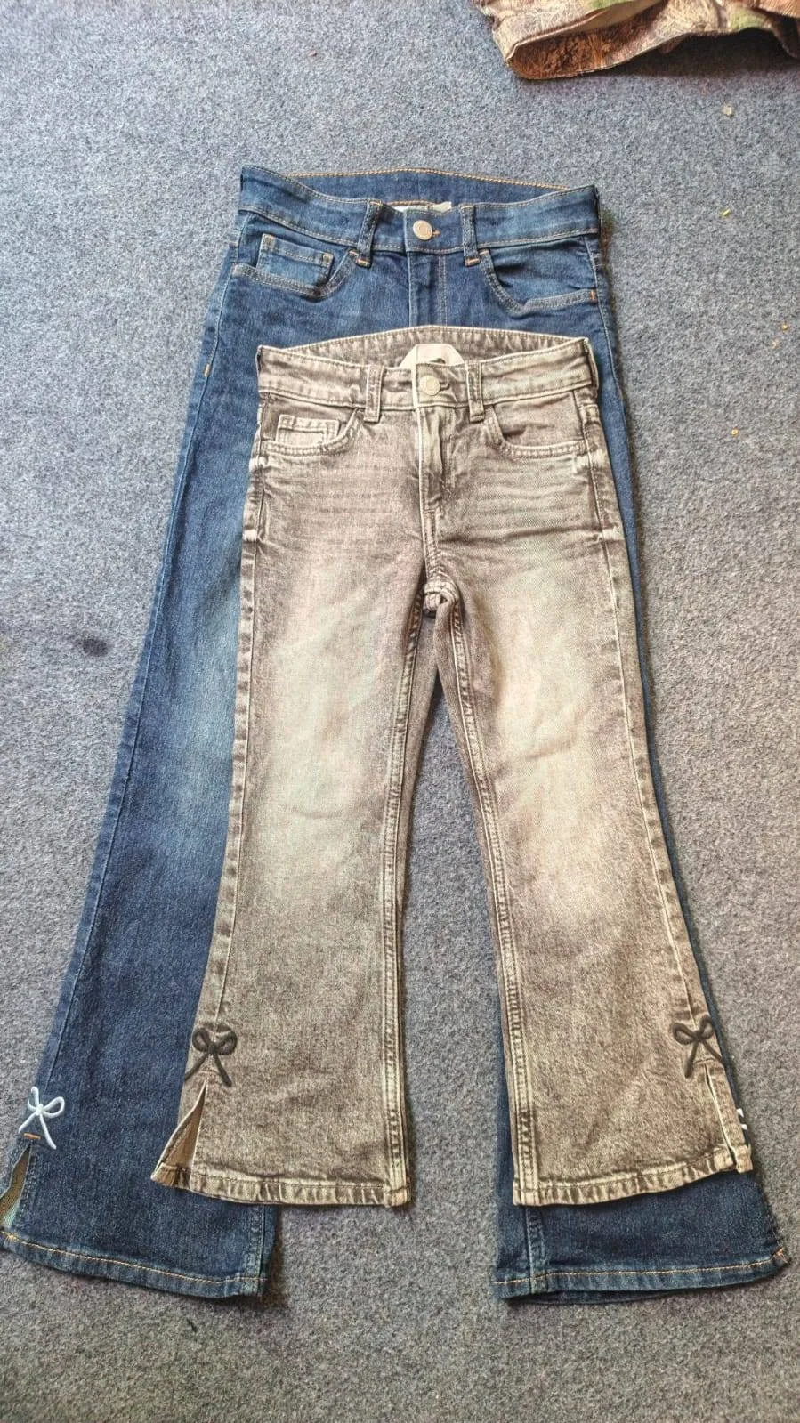 Girls' Bootcut Denim Pants thumbnail 4
