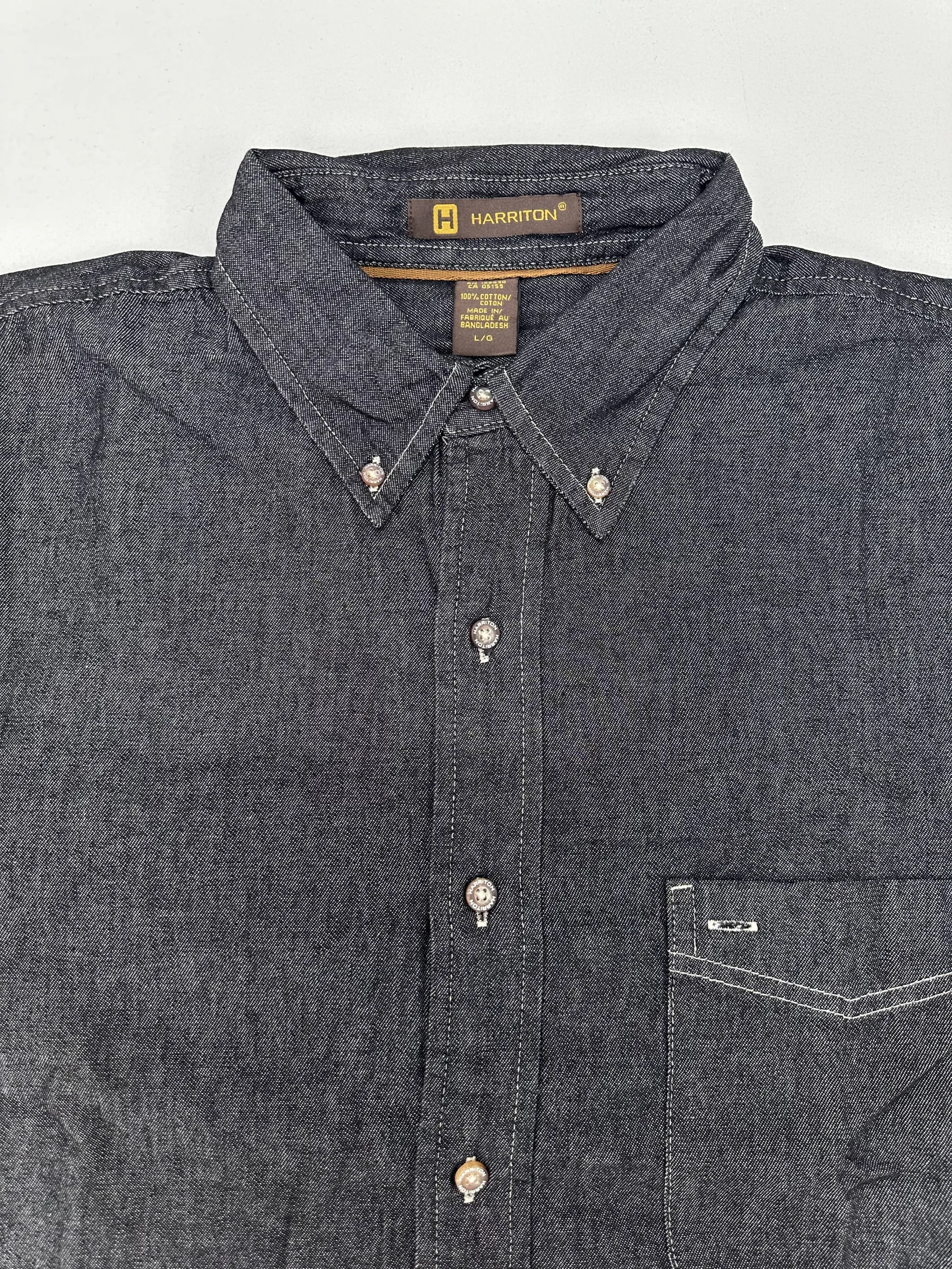 MEN’S BRANDED DENIM SHIRTS |. Walmart thumbnail 4