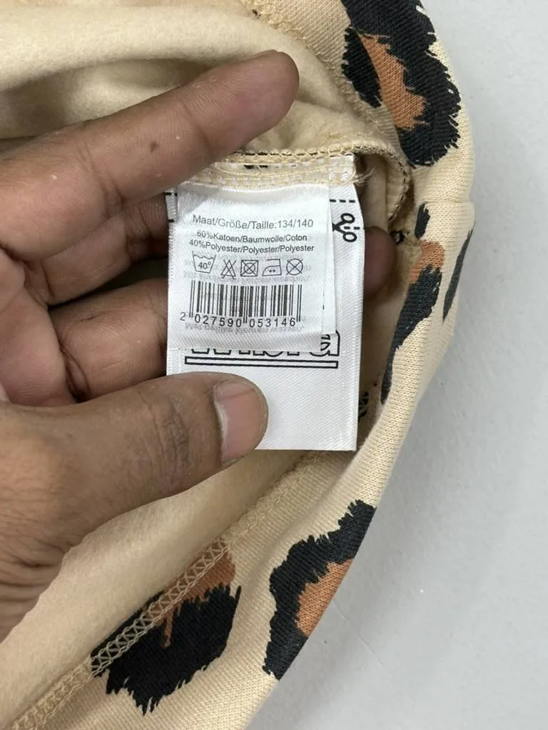 Wibra Girls’ Leopard Print Sweatshirt Dress thumbnail 5