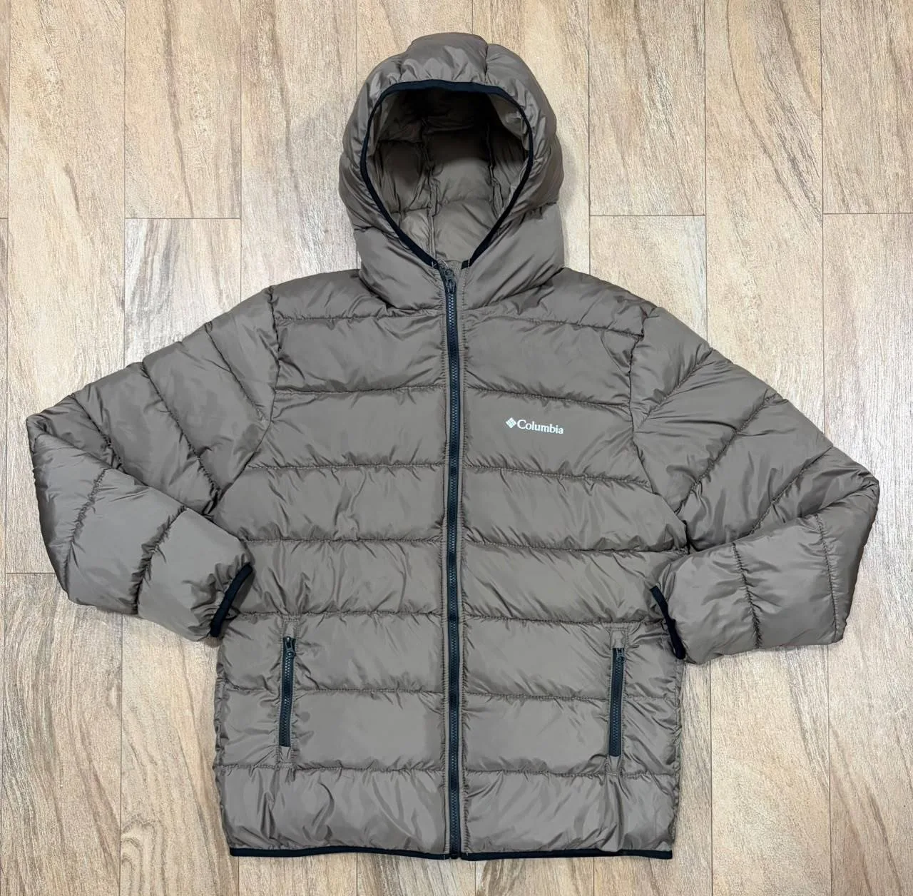 Men's Solid Puffer Jacket thumbnail 6