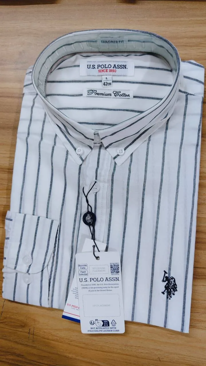 U.S. Polo Assn. Men’s Premium Cotton Oxford Shirt | Master Copy thumbnail 2