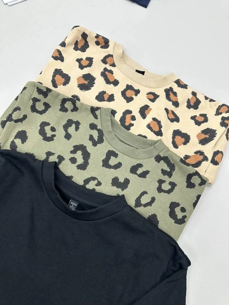 Wibra Girls’ Leopard Print Sweatshirt Dress thumbnail 9