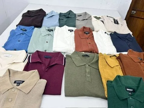 Men’s Branded Knit Polo Shirts – Mixed Styles thumbnail 26