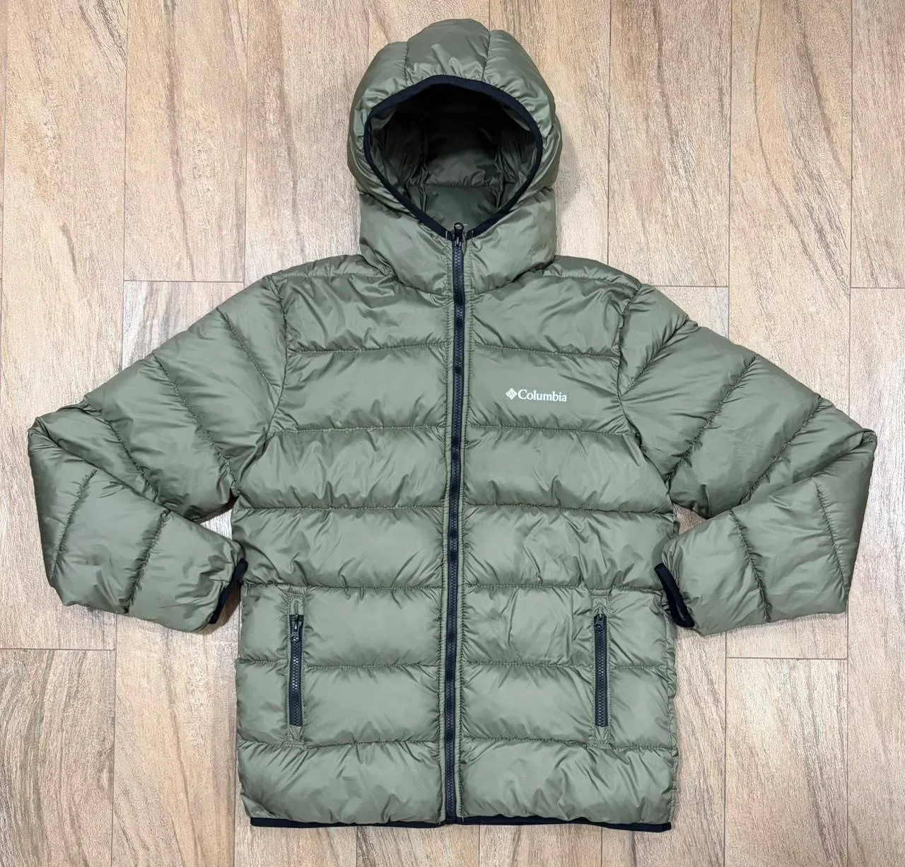 Men's Solid Puffer Jacket thumbnail 4