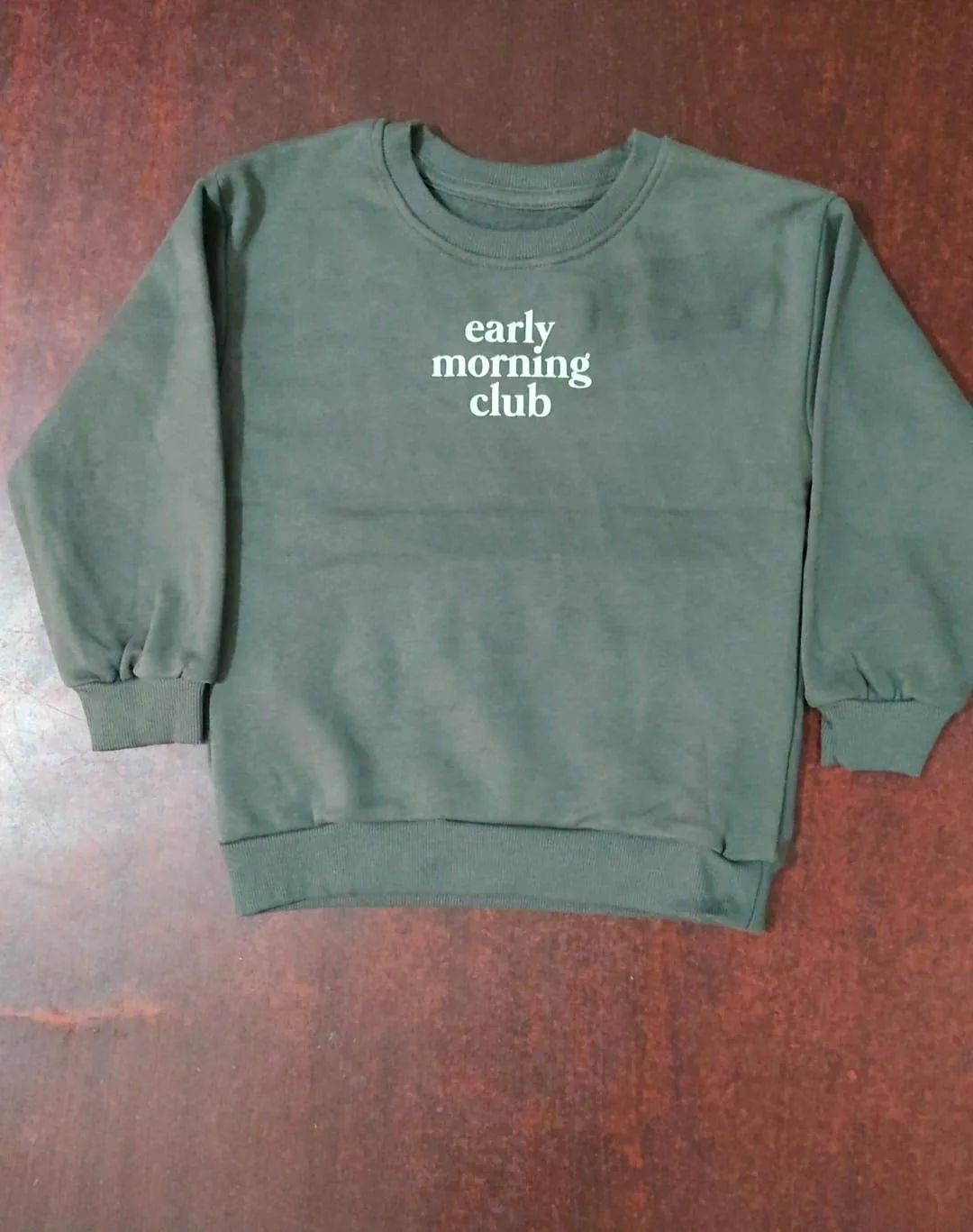 Boys’ Brushed Fleece Round Neck Sweatshirt |  Walmart thumbnail 3