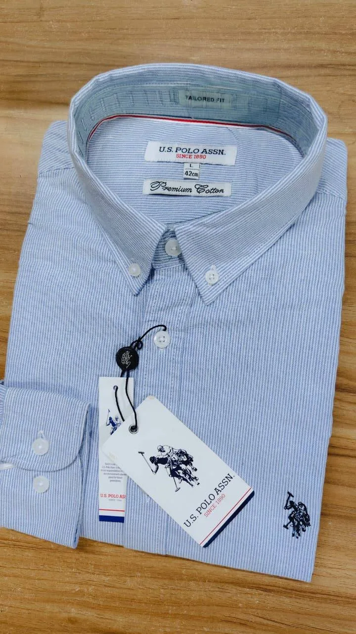 U.S. Polo Assn. Men’s Premium Cotton Oxford Shirt | Master Copy thumbnail 7