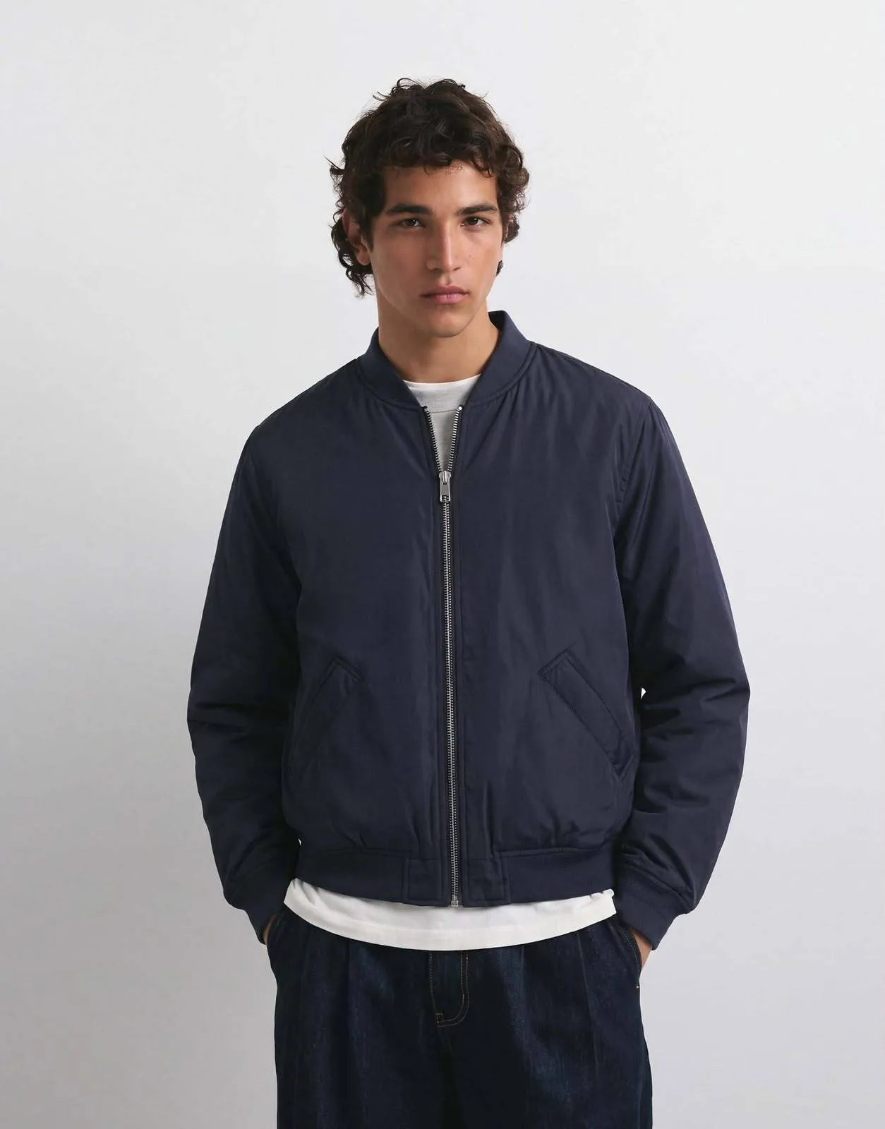 Men's Padded Bomber Jacket thumbnail 3