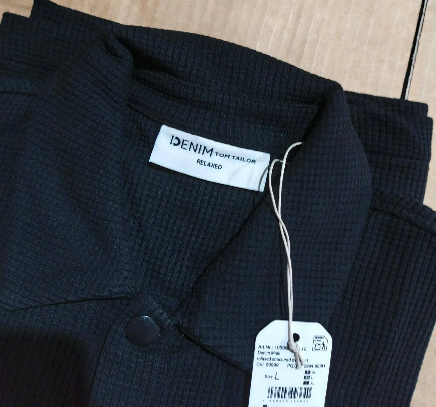 Men's Relaxed Structured Overshirt  Or Shaket thumbnail 8