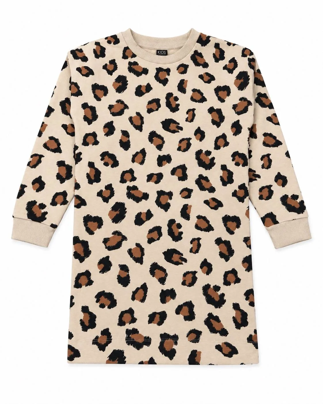 Wibra Girls’ Leopard Print Sweatshirt Dress thumbnail 10
