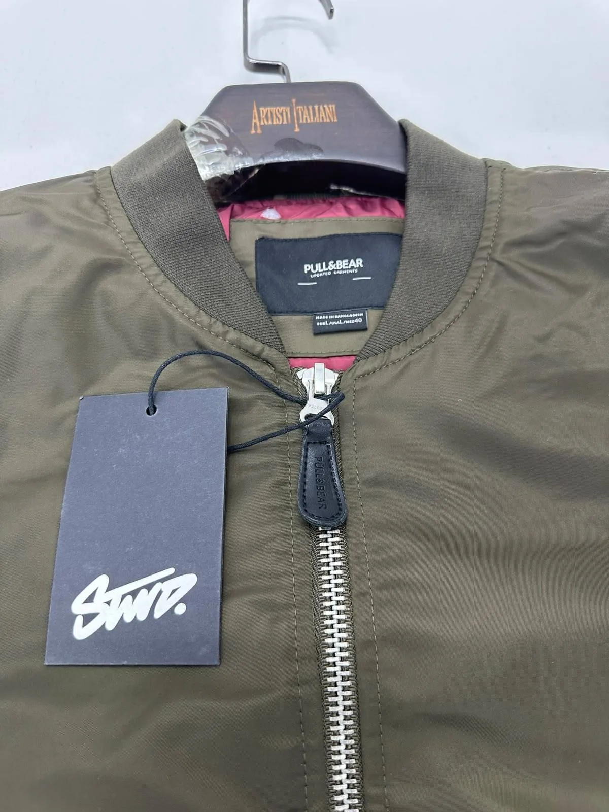 Men's Padded Bomber Jacket thumbnail 10