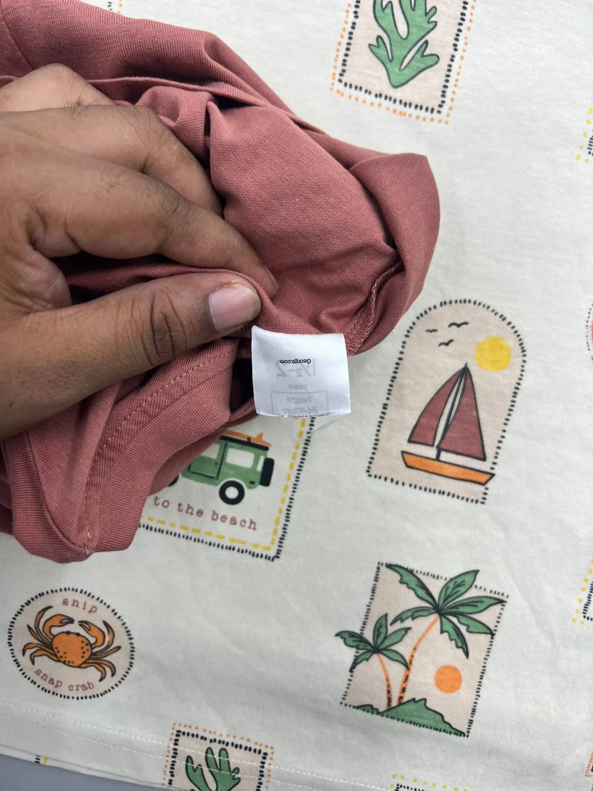 George Boys Relaxed Fit T-Shirt | Walmart thumbnail 6