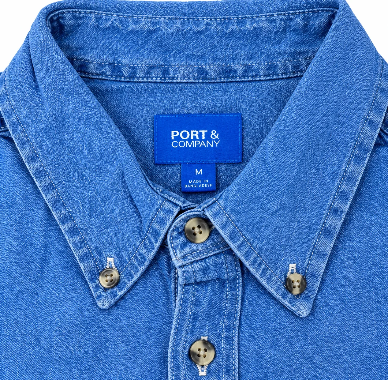MEN’S BRANDED DENIM SHIRTS |. Walmart thumbnail 3