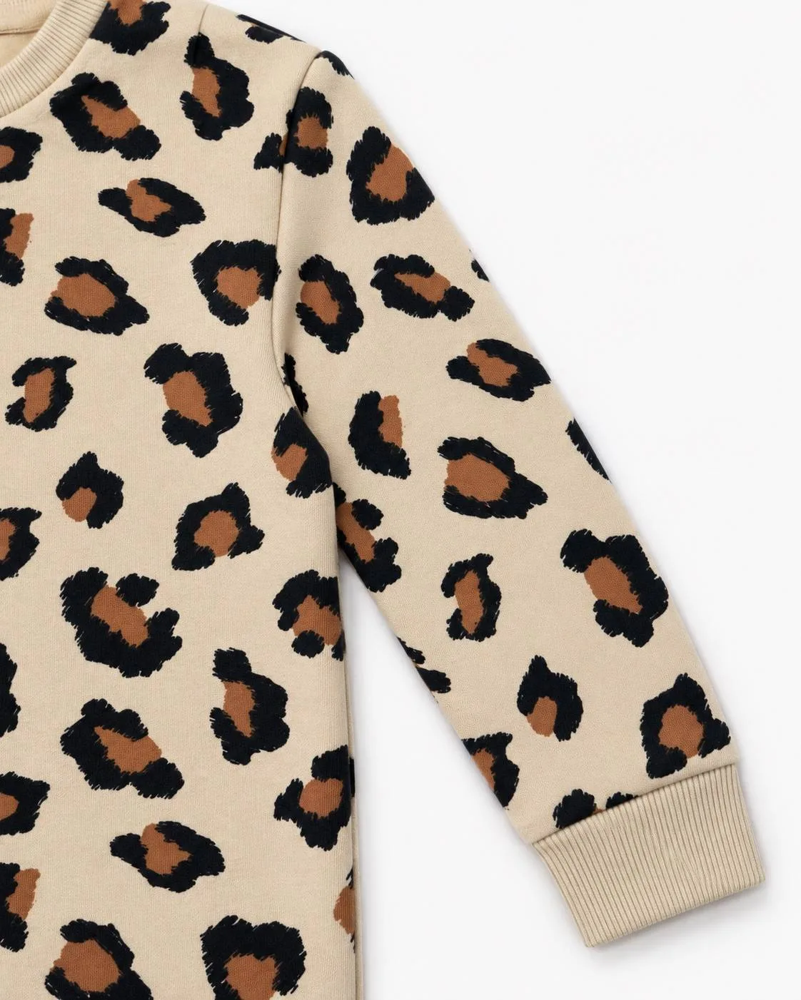 Wibra Girls’ Leopard Print Sweatshirt Dress thumbnail 12