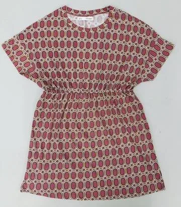 Sfera Basic Ladies Printed Elastic Waist Tunic Top thumbnail 2