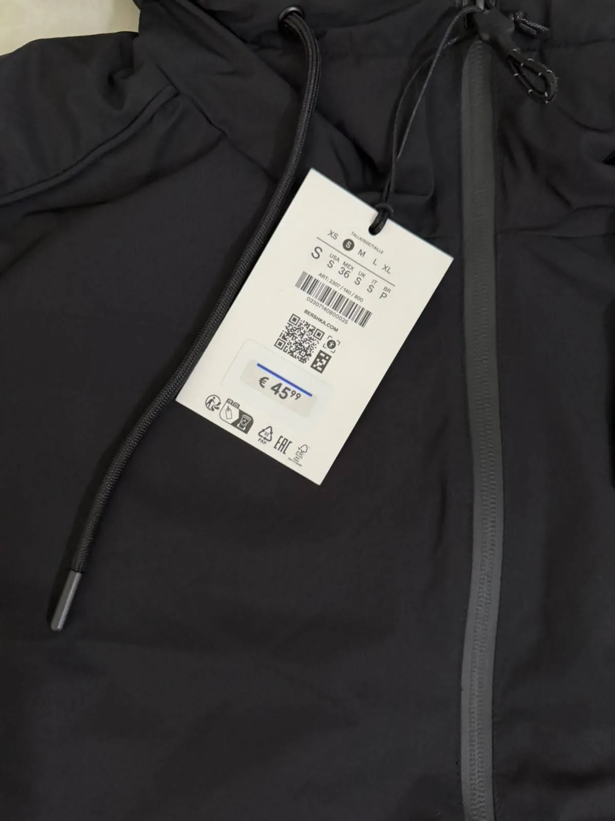 Men’s Padded Hooded Zip Jacket thumbnail 4